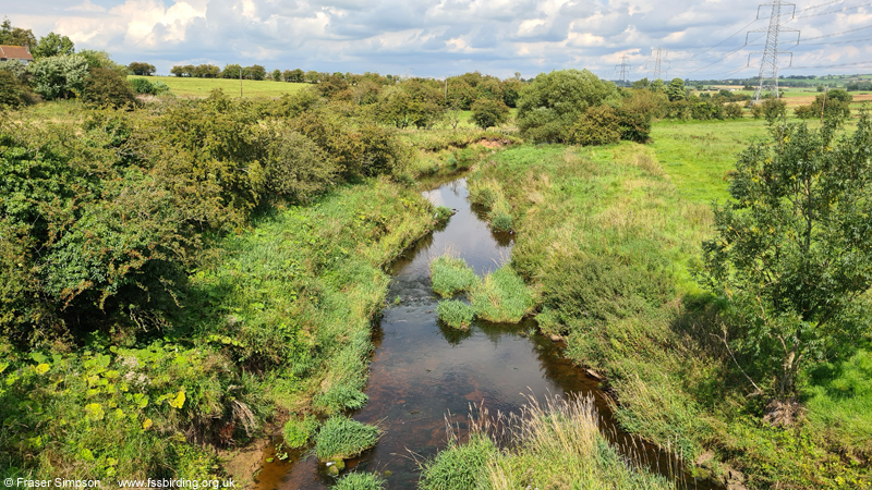 Cessnock Water from Hurlford-Galston disused railway line  Fraser Simpson