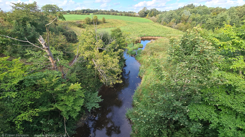Carmel Water from Knockentiber Viaduct, Ayrshire  Fraser Simpson