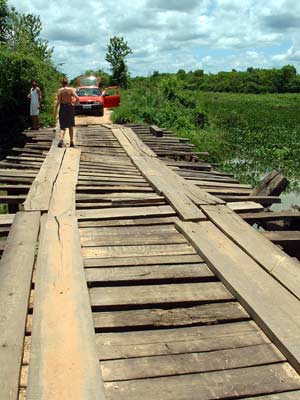 Rickety Bridge on the Transpantaneira