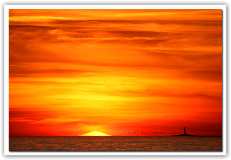 Cabo de Trafalgar Sunset © 2009 Fraser Simpson