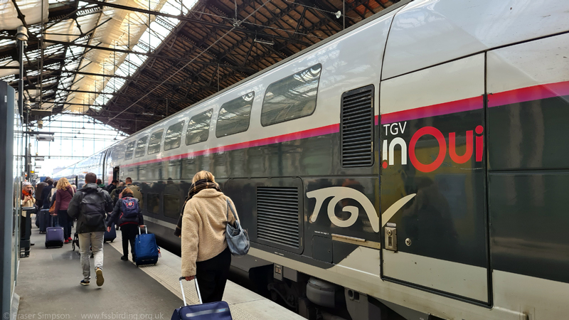 TGV train: Paris to Barcelona  Fraser Simpson