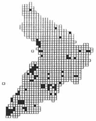 Dark Green Fritillary distribution in Ayrshire