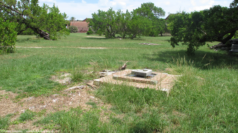 Water fountain in Fort Jefferson  Fraser Simpson 2015