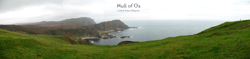 Mull of Oa  2007 Fraser Simpson