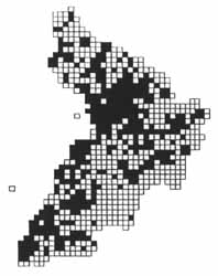 Meadow Brown distribution in Ayrshire