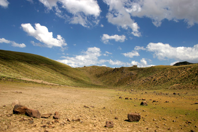 Nemrut Dagi volcanic crater  2008 Fraser Simpson