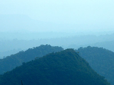 Climb towards Barbet Peak 1538