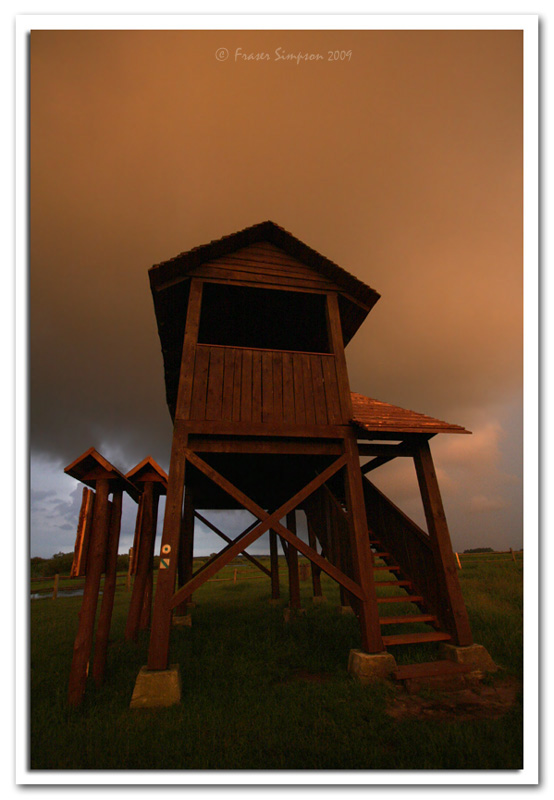Thundery observation tower  © 2009 Fraser Simpson