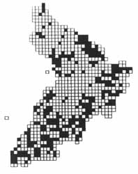 Small Heath distribution in Ayrshire