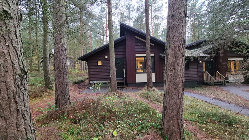 Our lodge in the Beechwood zone, Center Parcs Whinfell Forest, Cumbria   Fraser Simpson 