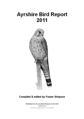 Ayrshire Bird Report 2011 - frontispiece  Fraser Simpson