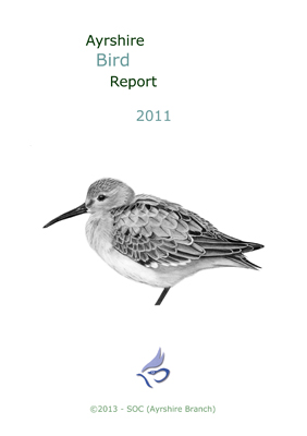 Ayrshire Bird Report 2011 - rear cover  Fraser Simpson