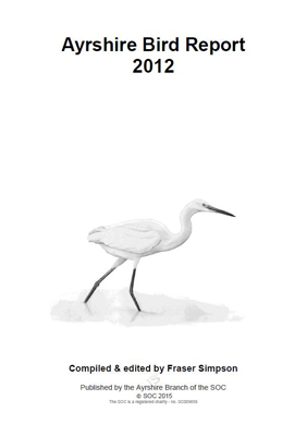 Ayrshire Bird Report 2012 - frontispiece  Fraser Simpson