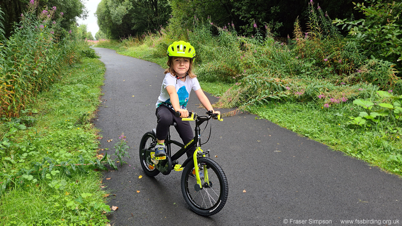 Cycling Kilmarnock to Irvine  Fraser Simpson