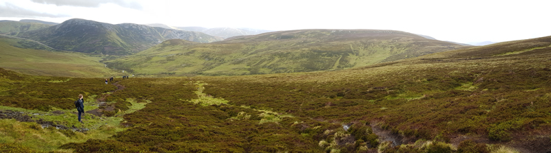 View from lower slopes of Carn an Tuirc  Fraser Simpson 