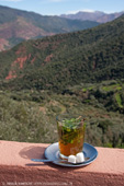 Mint tea in the hills